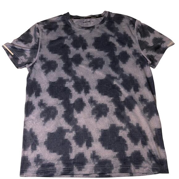 Solaris Active Shirt - Grey Black Digital Camo - Men's  Large workout utility - Picture 1 of 7